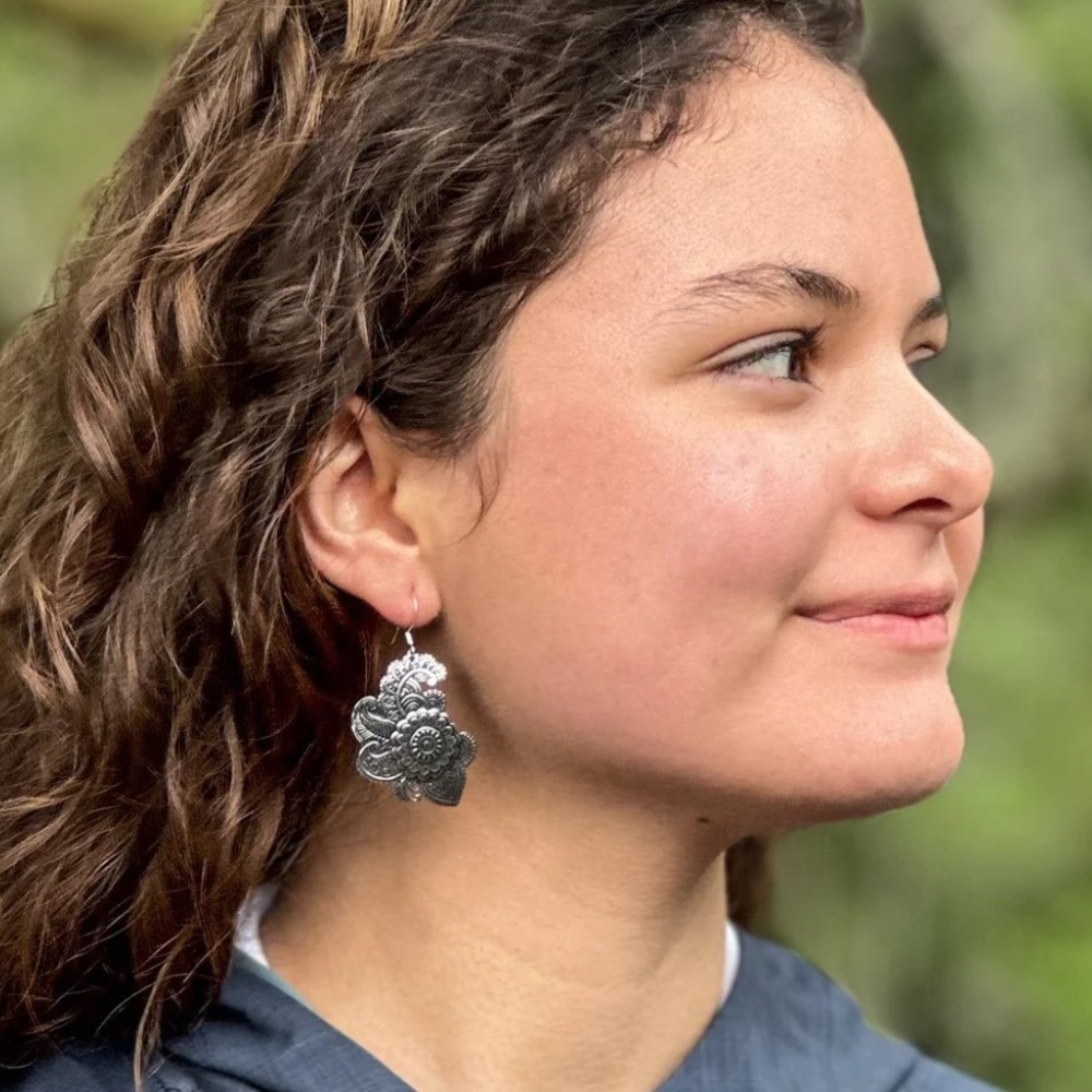 Earrings, Carmen Silver, Unique & pretty